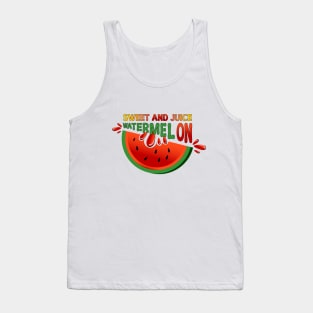 Sweet Watermelon T-shirt Tank Top